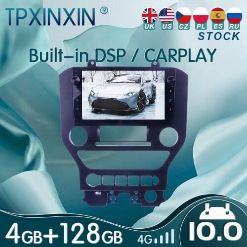 10.0 PX6 For Ford Mustang 2015 - 2020 Android Car Stereo Car Radio with Screen Radio Player Car GPS Navigation Head Unit