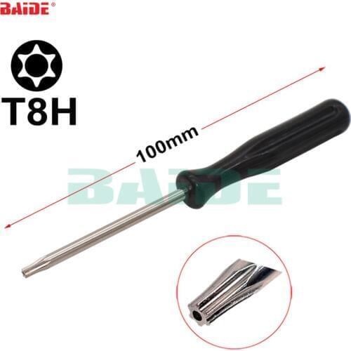 3 x 100mm Screwdriver Phillips Slotted T3 T4 T5 T6 T7 T8 T8H for Xbox360 T10 T10H Tri Wing with hole Screwdrivers 3000pcs/lot