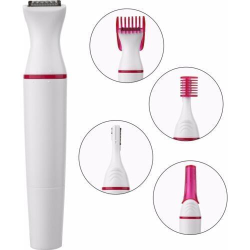 5 In 1 Electric Epilator Women Hair Removal Female Shaving Machine Electric Trimmer Razor Bikini for Eyebrow Face Underarm