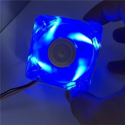 AKASA 60MM Ball Bearing Led Cooling fan 6CM 60*60*20MM Cooling fan DC12V 2.5W computer case LED fan with 3pin