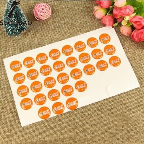 Free shipping 1000pcs Custom shaped non-toxic and high quality die cut kids stickers with durable material for epoxy sticker