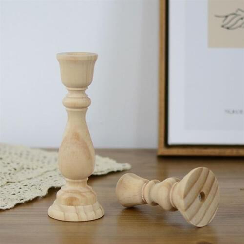 Wood Candle Holder for candlestick / LED Candle Decorative Candlestick Holder for Home Dinning wedding Valentines Day