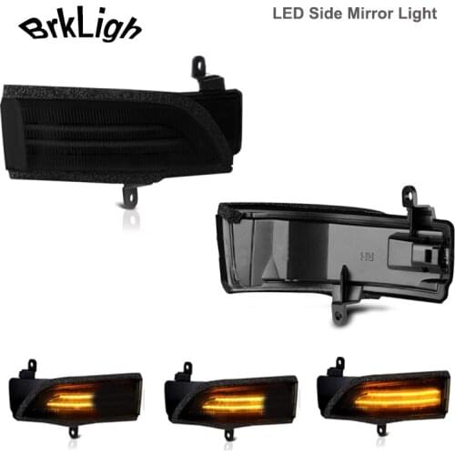For Subaru WRX STI Dynamic LED Side Mirror Light 2Pcs Turn Signal Lamp Forester Crosstrek Impreza Legacy Outback Car Accessories