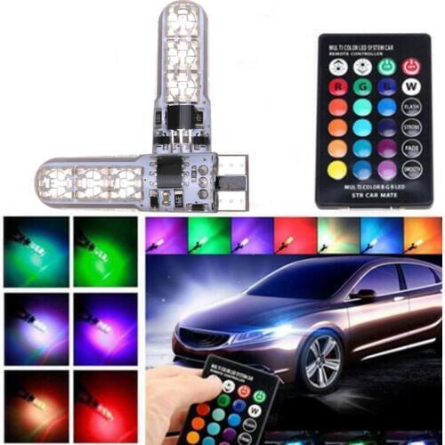 Светодиодные LED лампы W5W (W2.1x9.5d) GISAEV China At AliExpress