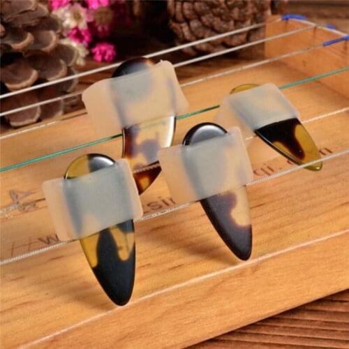Guzheng Practice Nail Cover 4pcs/Pack Guzheng Nail Cover Set High Quality Guzheng Musical Instrument Accessories