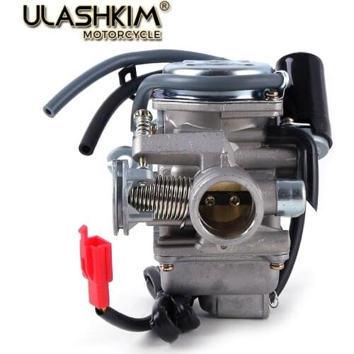 Motorcycle Carburetor Carb CVK with Electric Choke Scooter Moped ATV GY6 125 GY6 150 152QMI 1P52QMI 157QMJ 1P57QMJ 24 28 30mm Q