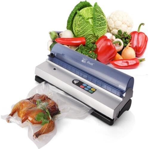 Full-automation small commercial vacuum food sealer vacuum packaging machine family expenses vacuum machine vacuum sealer