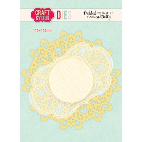 Circle frame 4 Metal cutting dies cut die mold card Scrapbook paper craft knife mould blade punch stencils