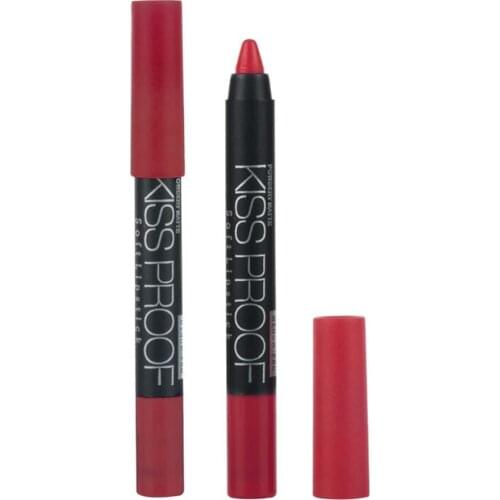 MENOW Matte Kissproof Lipstick Makeup Long Lasting Effect Powdery Matte Soft Lipsticks Cosmetic Tool CIN6 899