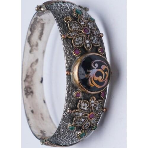 Midyat Silver Authentic Authentic Sterling Silver Lady Bracelet