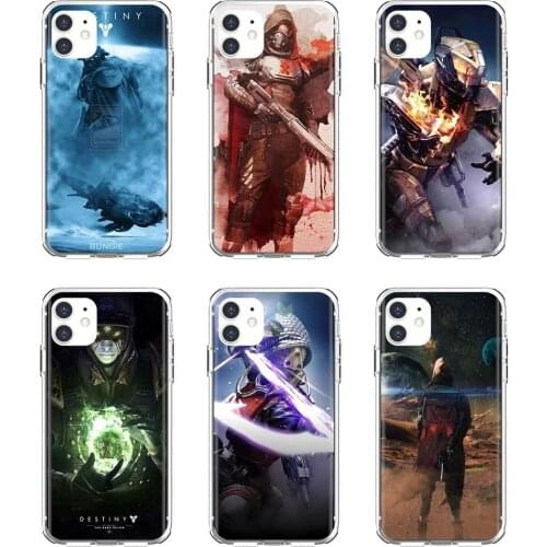 For Xiaomi poco X3 nfc F2 Pro M3 Mi 5X 6X Max Mix 1 2 2S 3 Mi5 Mi6 Mi3 Mi4 Soft Cover Destiny-Shooting-Game-Tebow-Titan-Hunter