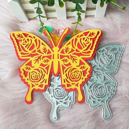 New Big Butterfly Metal Cutting Dies Decorative DIY Scrapbooking Steel Craft Die Cut Embossing Paper Cards Stencils