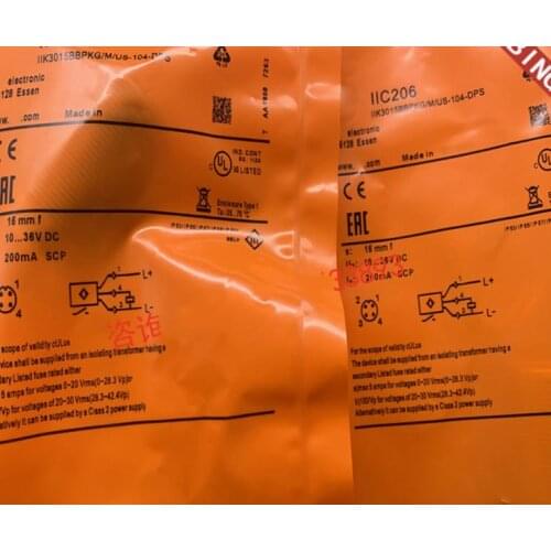 2PCS New High Quality IFM proximity switch IIC200 IIC201 IIC206 IIC207 IIT213 IIT216 IIT217 IIT218 IIT219