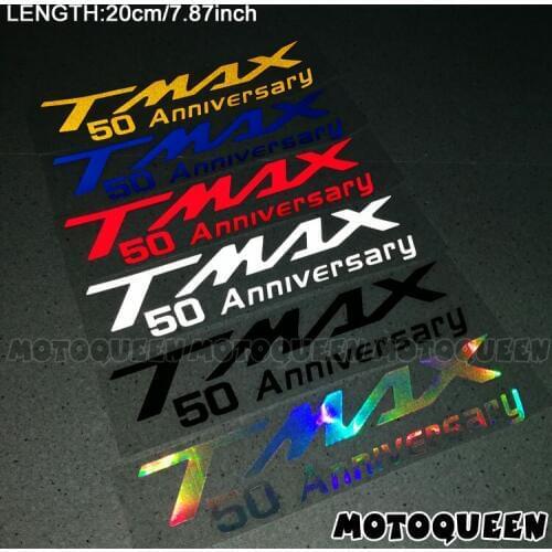 Motorcycle body Wheels Fairing Helmet Tank Pad decoration logo Label reflective Stickers Decals For YAMAHA TMAX 530 500