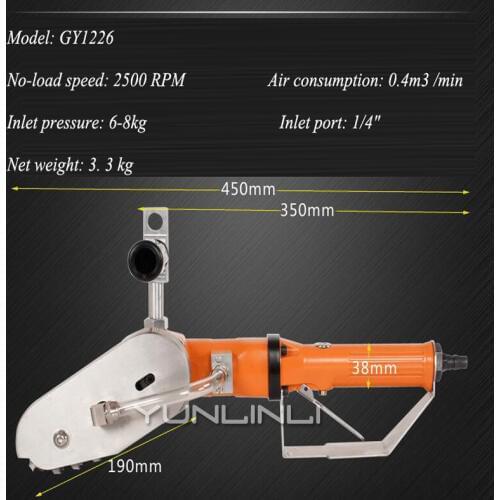 Pneumatic Waste Paper Cleaning Machine Corrugated Cardboard Color Box Deburring Edger Waste Machine Demolition Machine GY1226