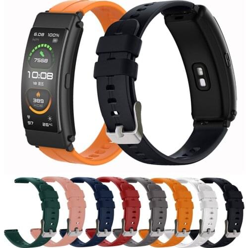 8pcs/lot watch strap for HUAWEI TalkBand B6 Wristband Replacement Silicone strap Bracelet For Huawei Talk Band B3 Accessories
