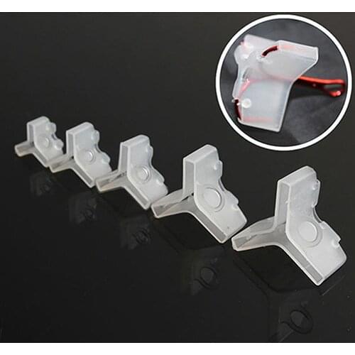 50Pcs Fishing Treble Hooks Holder Covers Case Bonnets Caps Protector Set