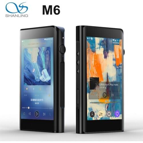 Shanling M6 Dual AK4495SEQ Android OS Balanced Portable Music Player MP3 Octa-core Snapdragon 430CPU 4GB RAM DSD25 2.5/3.5/4.4mm