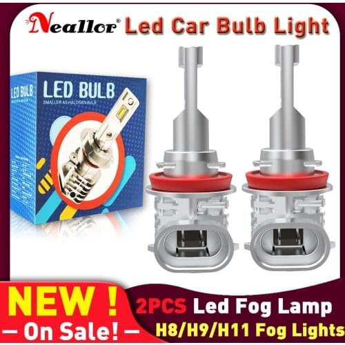 H11 H8 H9 Led Super Bright Canbus Pairs Fog Lights Headlight Ice Bulbs On Car Auto Diode Lamps For Mercedes w204 w211 w203 w212