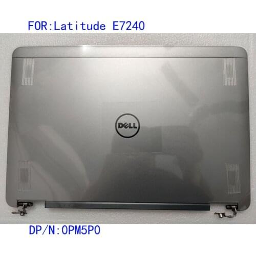 For Dell latitude e7240 12.5 "LCD back cover with hinge and flexible cable 0pm5p0 pm5p0 brand new