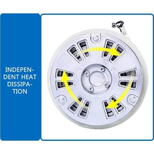 0.6~40KG 25Nm Single-axis Magnetic Powder Brake Tension Control DC24V Magnetic Powder Clutch FZ6A-1