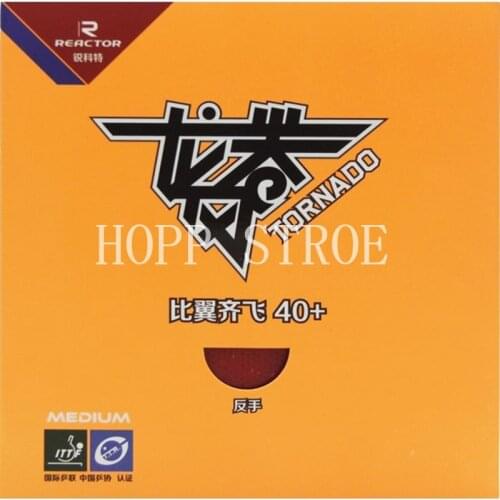 1pcs/lot Reactor sportvision tornado table tennis rubber with sponge Pips-In Table Tennis (PingPong)