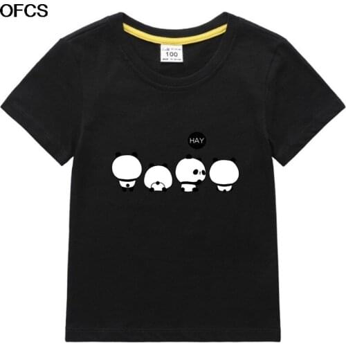 Childrens T-Shirt Cotton Tops Tee Unisex For Boys Girls Tshirts Child 2-12 Years Toddler Cotton Cartoon Tee Tops Clothing 2-12Y