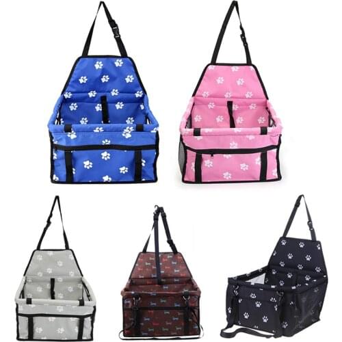 Breathable Mesh Pet Cat Dog Car Safety Seat Puppy Dog Basket Safe Carrier Travel Bag Waterproof Pet Supplies Dropshipping