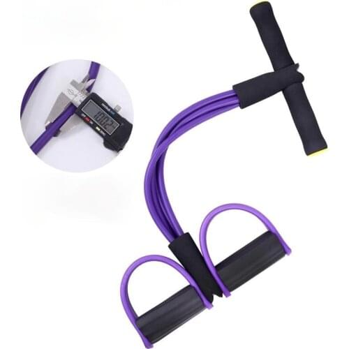 4 Resistanc Elastic Pull Ropes Exerciser Rower Belly Resistance Band Home Gym Sport Training Elastic Bands For Fitness Equipment