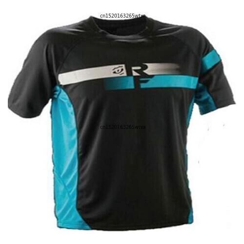 2021 New Short Sleeve green red black Moto GP Mountain Bike Motocross Jersey BMX DH MTB motorcycle T Shirt Clothes orange