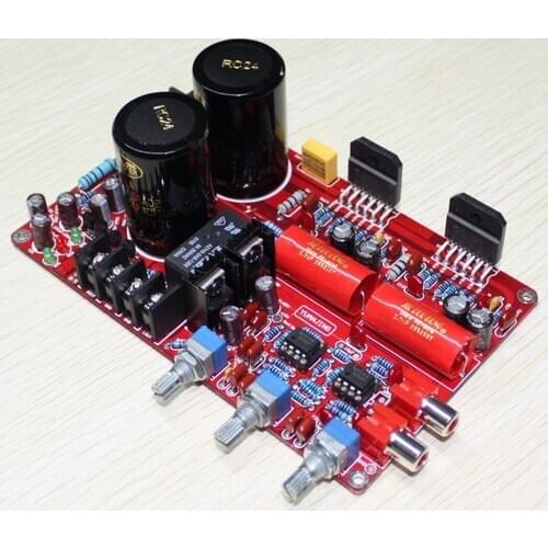 LM3886 + NE5532 tuning finished power amplifier board 68W + 68W
