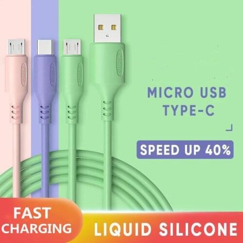 5A Type C Cable Fast USB Charging Data Cable Lighting For Iphone 11 Samsung Galaxy S10 Liquid Silicone 8 Pin Type-c Charger Wire