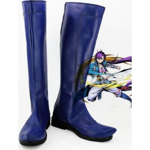 Magi The Labyrinth of Magic Sinbad Cosplay Boots Shoes Costume Accessories Halloween Party Boots for Adult Men Shoes