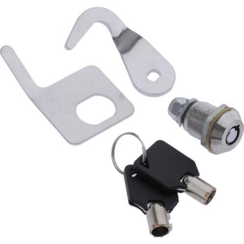 MagiDeal Motorcycle Tour Pack Pak Lock for Harley Touring Dresser FL 92-13