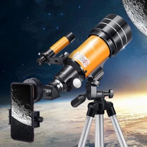 Powerful Astronomical Telescope 150 Times Zoom HD High-Power Portable Tripod Night Vision Deep Space Star View Moon Universe