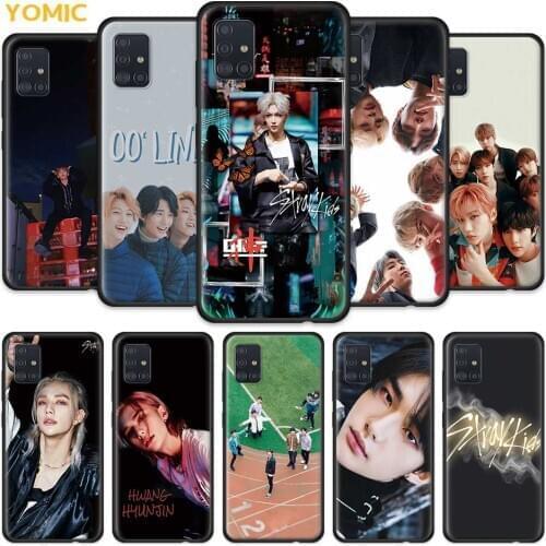 Stray Kids Kpop For Samsung Galaxy A51 A50 A71 A21s A31 A10 A70 A30 A20e A40 A41 A11 A20s A01 Soft Case Black Tpu Cover