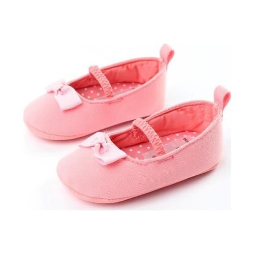 First Walkers baby shoes baby girls cotton fabric first walkers size 0.5 1 2 3 quality 2017 hook & loop princess summer shoes