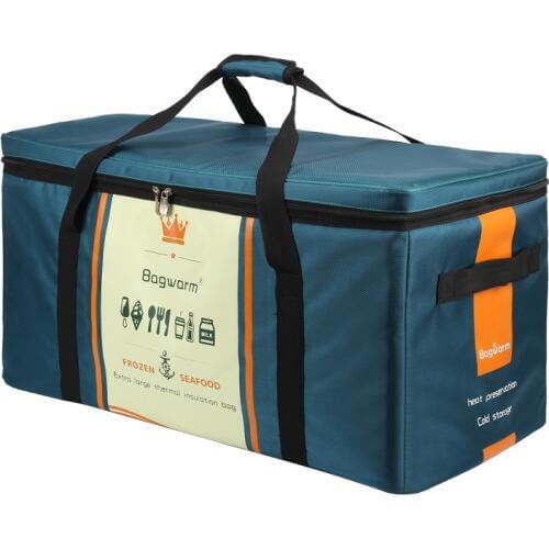94L 70L 50L Extra large waterproof cooler bag large picnic box vehicle insulated cool bags ice pack fresh car bag wb139