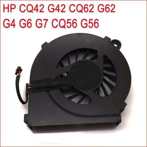 Original new Laptop CPU Cooling Fan For HP CQ42 G42 CQ62 G62 G4 G6 G7 CQ56 G56