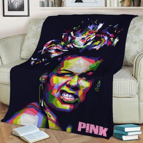 Alecia Beth Moore 3D Print Plush Blanket Throw On Sofa Home Decor Soft Warmth Washable Nap Blanket Dropshipping