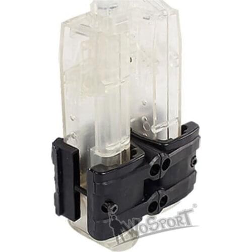 Adjustable Dual Magazine Rifle Gun Airsoft MP7 Double Magazine Clip Parallel Connector Maglink Coupler Hunting Accessories