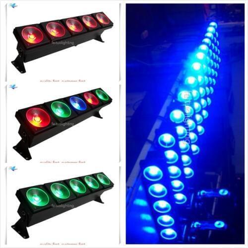 Stage show 5 heads dmx rgbw 5 pcs concert light 5*30w led audience blinder Matrix wash dj light