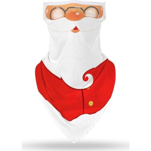 Santa Claus Snowman Cosplay Face Mask Neck Scarf Grinch How to Stole Christmas Mask Turban Balaclava Christmas Decoration