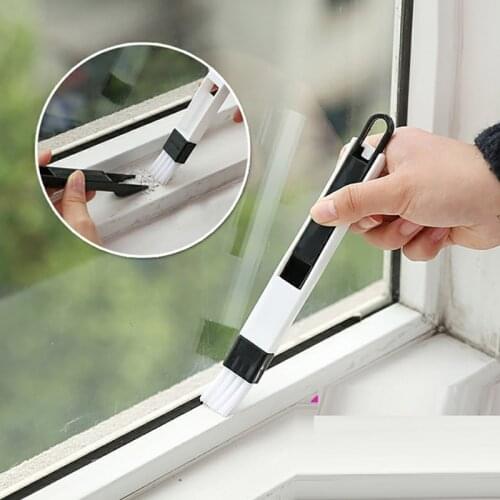 Door And Window Slot Groove Cleaning Brush Slot Groove Small Brush Dead Corner Gap Brush Screen Window Cleaning Cleaning Supplie
