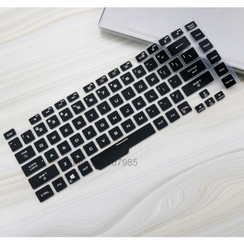 For ASUS ROG Strix G G531 15 G531G G531GD G531GU G531GT G531GW 15.6 inch Silicone Notebook Laptop Keyboard Cover Protector Skin