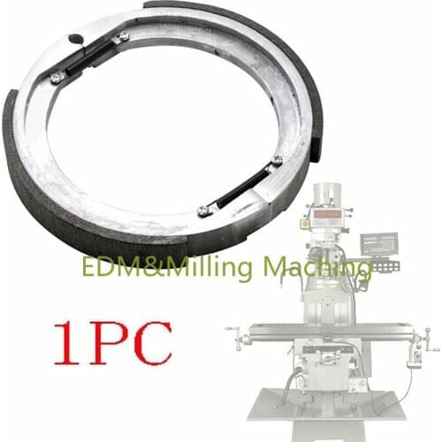 1PCS High Quality Milling Machine Part Shoe Brake Ring Pad CNC For Bridgeport Mill Aluminum Durable New