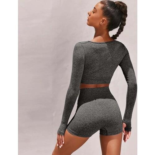 2021 Womens Set 2 Piece Yoga Suit Workout Sport Bra High Waist Shorts Legging Outfit Yoga Sets mallas deporte mujer E2