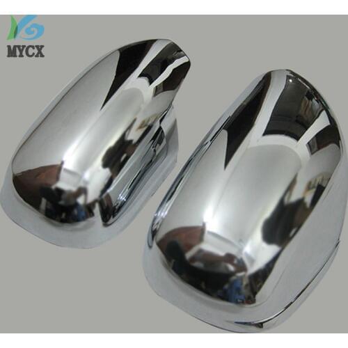 ABS chrome design FOR Prado 120 accessories side mirror cover cap trim For toyota Land Cruiser Prado FJ120 2003 -2009 parts