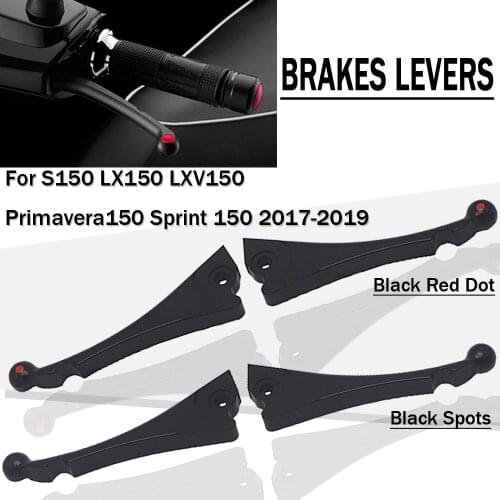 For VESPA S150 LX150 LXV150 Primavera150 Sprint 150 Motorcycle Handlebar Grips Handle Hand Short Brake Clutch Levers Accessories