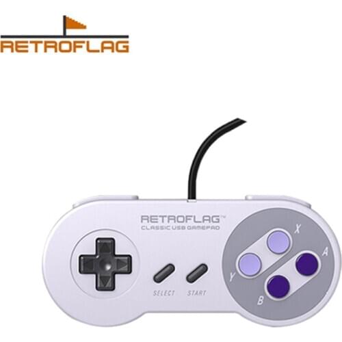 Retroflag Classic USB Controller-U Wired Gamepad for Raspberry Pi, Windows, Switch